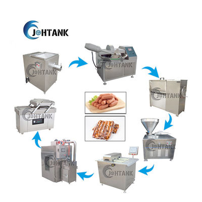 고기 소시지 생산 라인 음식 마사지 마리네이팅 텀블링