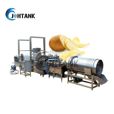 500kg/h 기계 감자를 튀기는 완전히 자동적인 바나나 칩