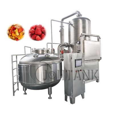 파인애플 바나나 튀김 진공 튀김 기계 500kg/h