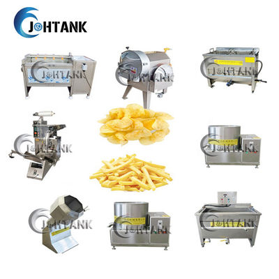 기계를 소규모로 만드는 2000kg/h 냉동 감자, 기계를 만드는 바나나 칩