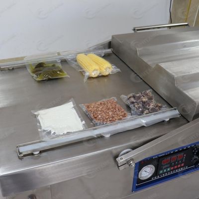 인스턴트 식품 레토르트 파우치 육포 더블 챔버 진공 실러